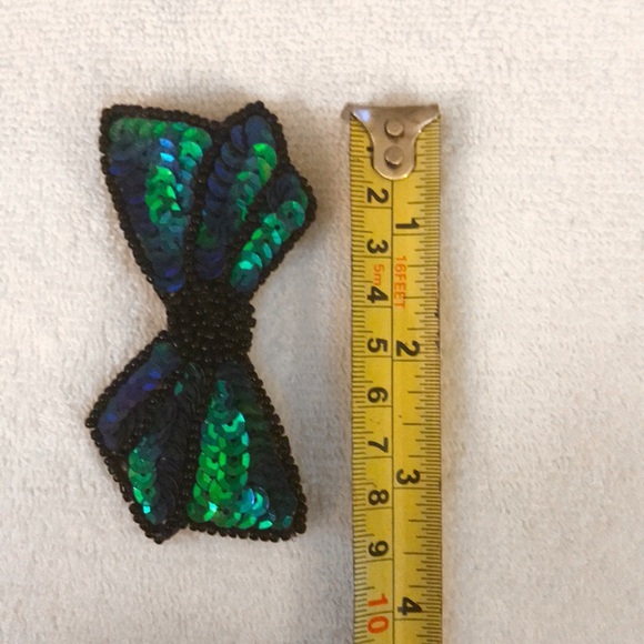 🚨CLOSET CLOSING🚨 Vintage Iridescent Sequin Barrette - Picture 5 of 5